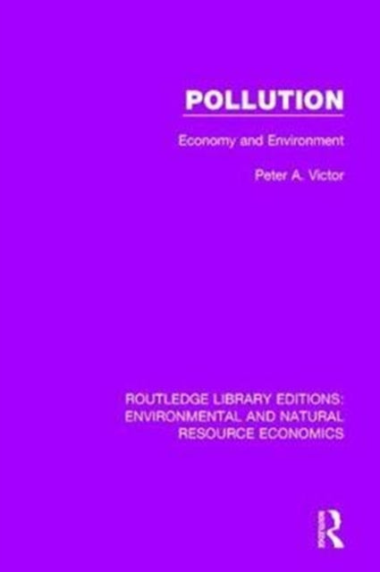 Book cover of: Pollution. By: Peter A. Victor