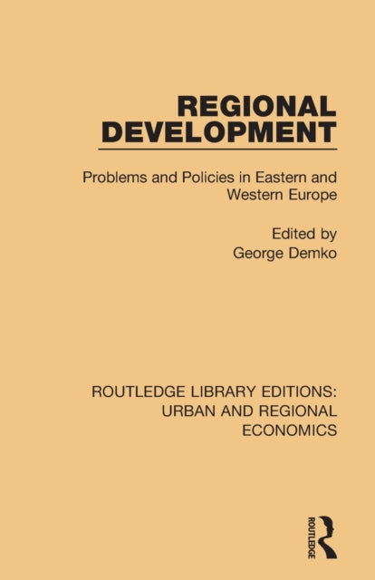 Book cover of: Regional Development. By: George Demko