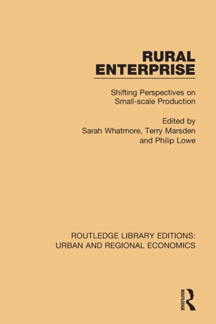 Book cover of: Rural Enterprise