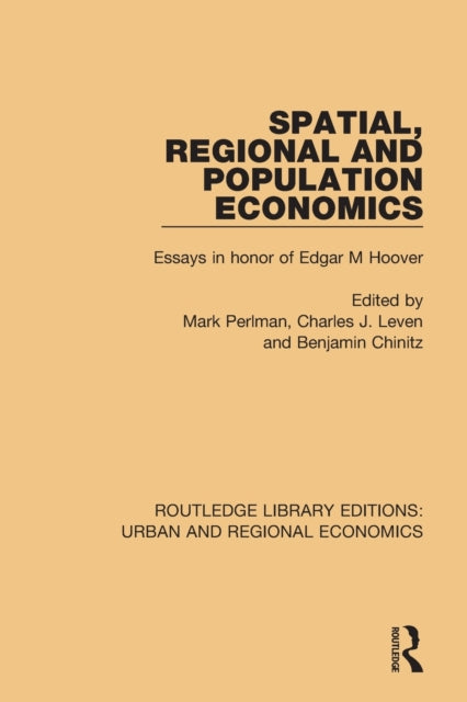 Book cover of: Spatial, Regional and Population Economics. By: Mark Perlman
