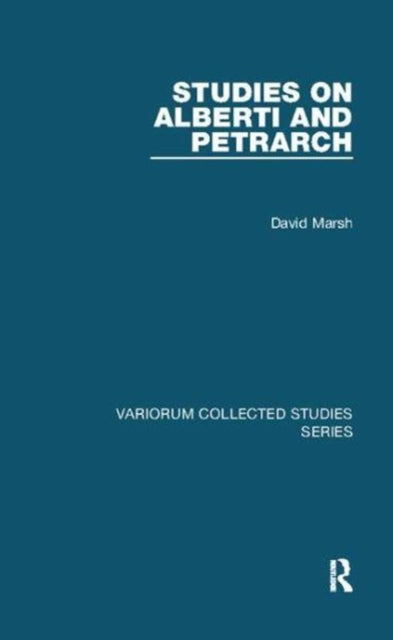 Book cover of: Studies on Alberti and Petrarch. By: David Marsh