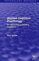 Book cover of: Applied Cognitive Psychology. By: Paul Barber