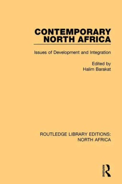 Book cover of: Contemporary North Africa. By: Halim Barakat