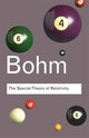 Book cover of: Special Theory of Relativity. By: David Bohm