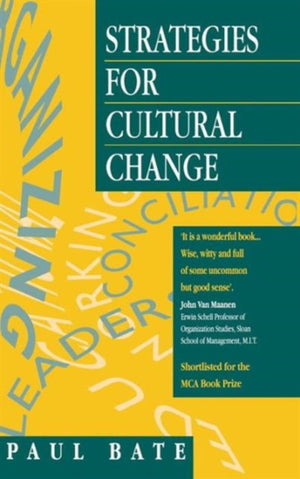 Strategies for Cultural Change