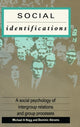 Book cover of: Social Identifications. By: Dominic Abrams