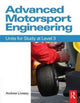 Book cover of: Advanced Motorsport Engineering. By: Andrew Livesey
