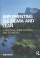 Book cover of: Implementing Six Sigma and Lean. By: Ron Basu