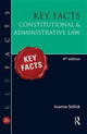 Book cover of: Key Facts: Constitutional & Administrative Law, BRI. By: Joanne Sellick