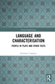 Book cover of: Language and Characterisation. By: Jonathan Culpeper