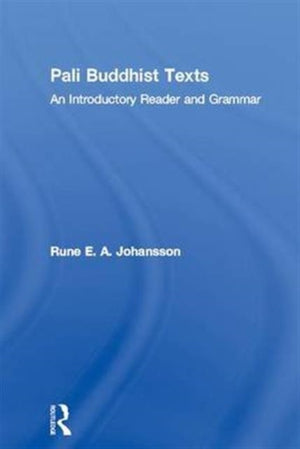 Pali Buddhist Texts