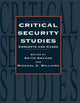 Book cover of: Critical Security Studies. By: Keith Krause