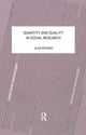 Book cover of: Quantity and Quality in Social Research. By: Alan Bryman