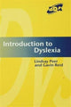 Book cover of: Introduction to Dyslexia. By: Lindsay Peer