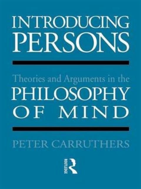Book cover of: Introducing Persons. By: Peter Carruthers