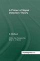 Book cover of: Primer of Signal Detection Theory. By: Don McNicol