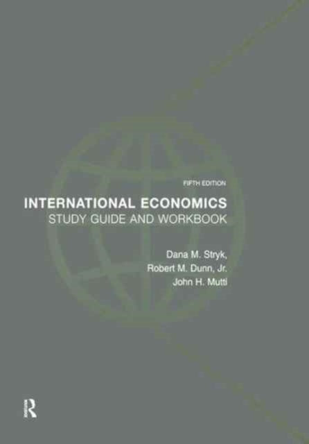 Book cover of: International Economics Study Guide and Workbook. By: Dana Stryk