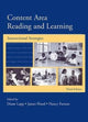 Book cover of: Content Area Reading and Learning. By: Diane Lapp