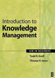 Book cover of: Introduction to Knowledge Management. By: Todd Groff