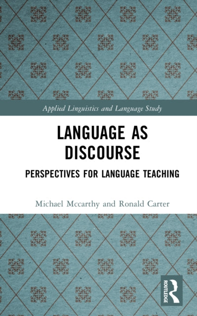 Book cover of: Language as Discourse. By: Michael Mccarthy