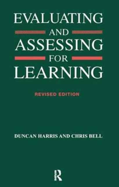 Book cover of: Evaluating and Assessing for Learning. By: Duncan Harris