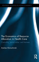 Book cover of: Economics of Resource Allocation in Health Care. By: Andrea Klonschinski
