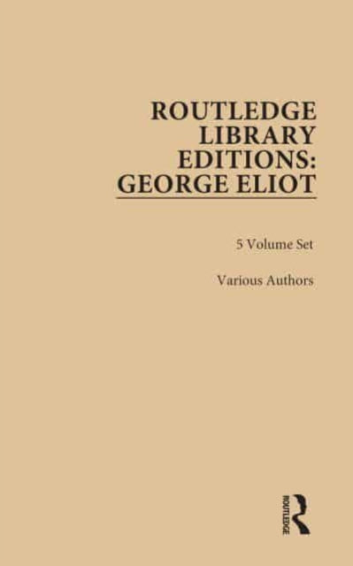 Book cover of: Routledge Library Editions: George Eliot