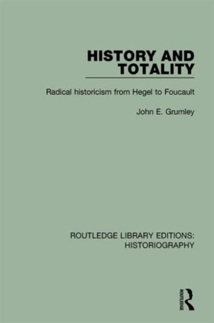 Book cover of: History and Totality. By: John Grumley