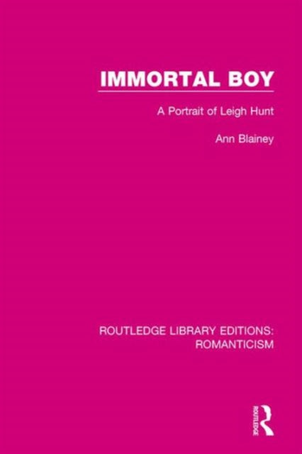 Book cover of: Immortal Boy. By: Ann Blainey
