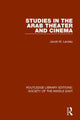 Book cover of: Studies in the Arab Theater and Cinema. By: Jacob M. Landau