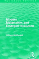 Book cover of: Modern Materialism and Emergent Evolution. By: McDougall, William
