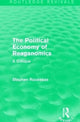 Book cover of: Political Economy of Reaganomics. By: Stephen Rousseas