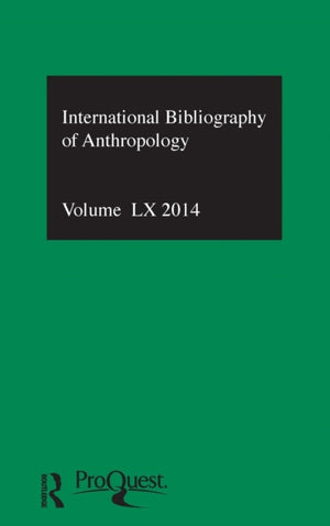 IBSS: Anthropology: 2014 Vol.60
