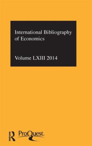 IBSS: Economics: 2014 Vol.63