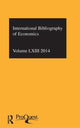 Book cover of: IBSS: Economics: 2014 Vol.63. By: British Library of Political and Economic Science Staff