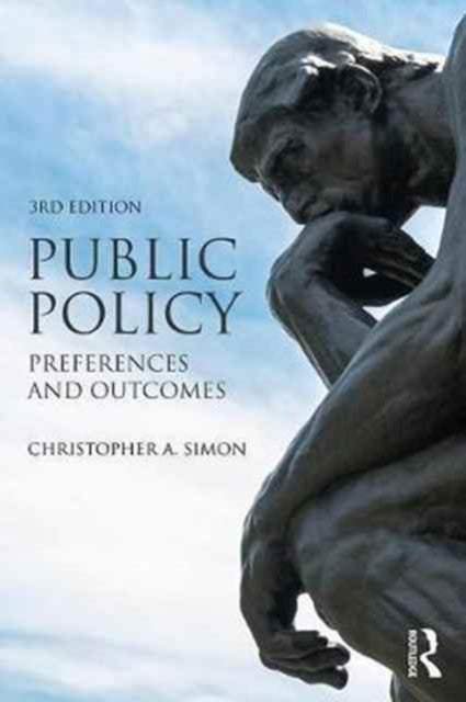 Book cover of: Public Policy. By: Christopher A. Simon