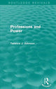 Book cover of: Professions and Power (Routledge Revivals). By: Terence J. Johnson