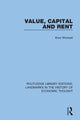 Book cover of: Value, Capital and Rent. By: Knut Wicksell