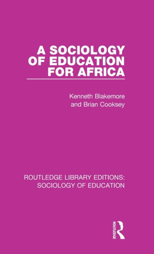 A Sociology of Education for Africa