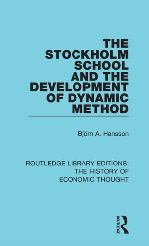 The Stockholm School and the Development of Dynamic Method
