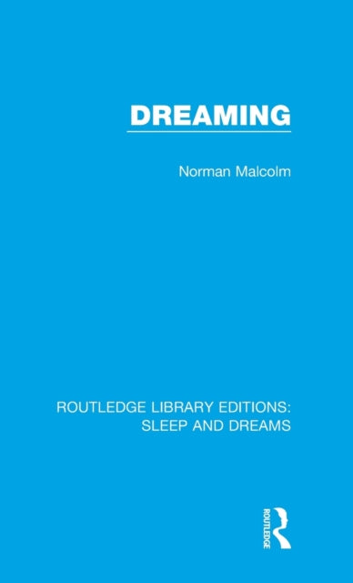 Book cover of: Dreaming. By: Norman Malcolm