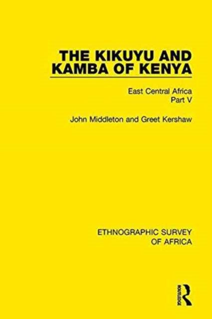 Book cover of: Kikuyu and Kamba of Kenya. By: John Middleton