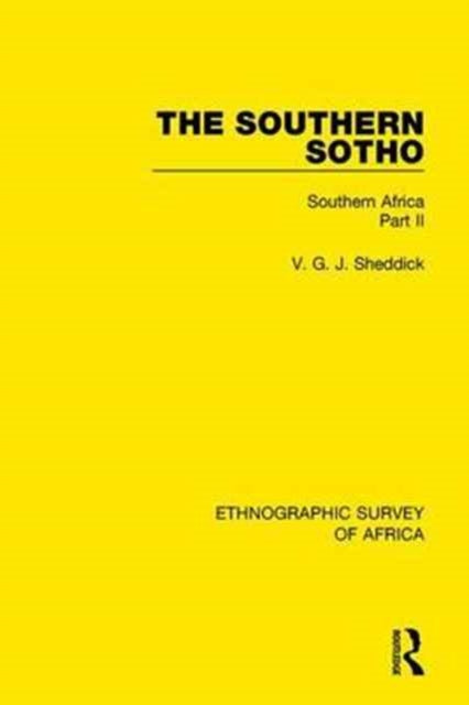 Book cover of: Southern Sotho. By: V. G. J. Sheddick