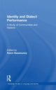 Book cover of: Identity and Dialect Performance. By: Reem Bassiouney