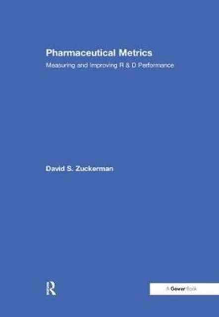 Book cover of: Pharmaceutical Metrics. By: David S. Zuckerman