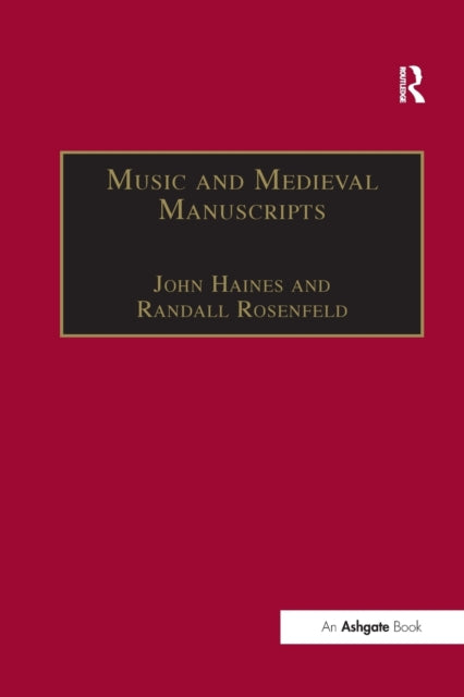 Book cover of: Music and Medieval Manuscripts. By: Randall Rosenfeld