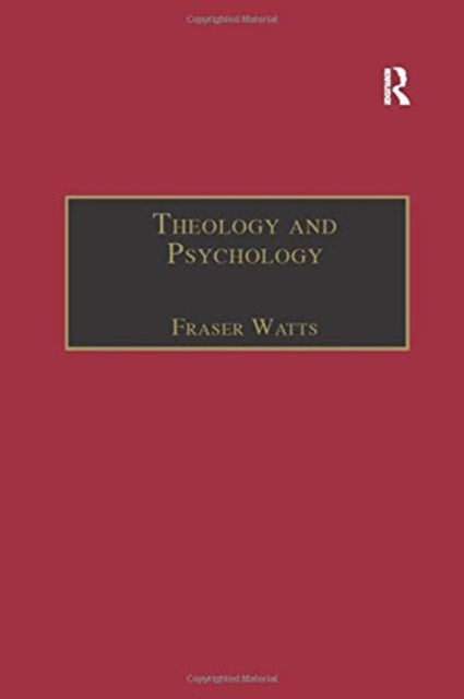 Book cover of: Theology and Psychology. By: Fraser Watts