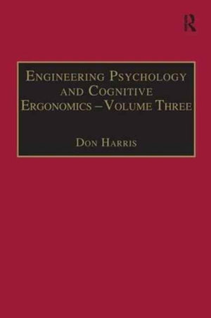 Engineering Psychology and Cognitive Ergonomics