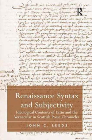 Renaissance Syntax and Subjectivity