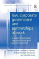 Book cover of: Law, Corporate Governance and Partnerships at Work. By: Richard Mitchell